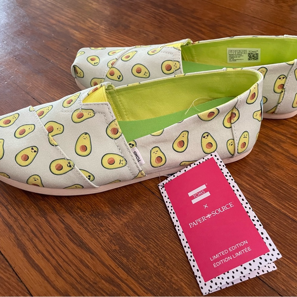 Tom's Alpargata Paper Source Avocado